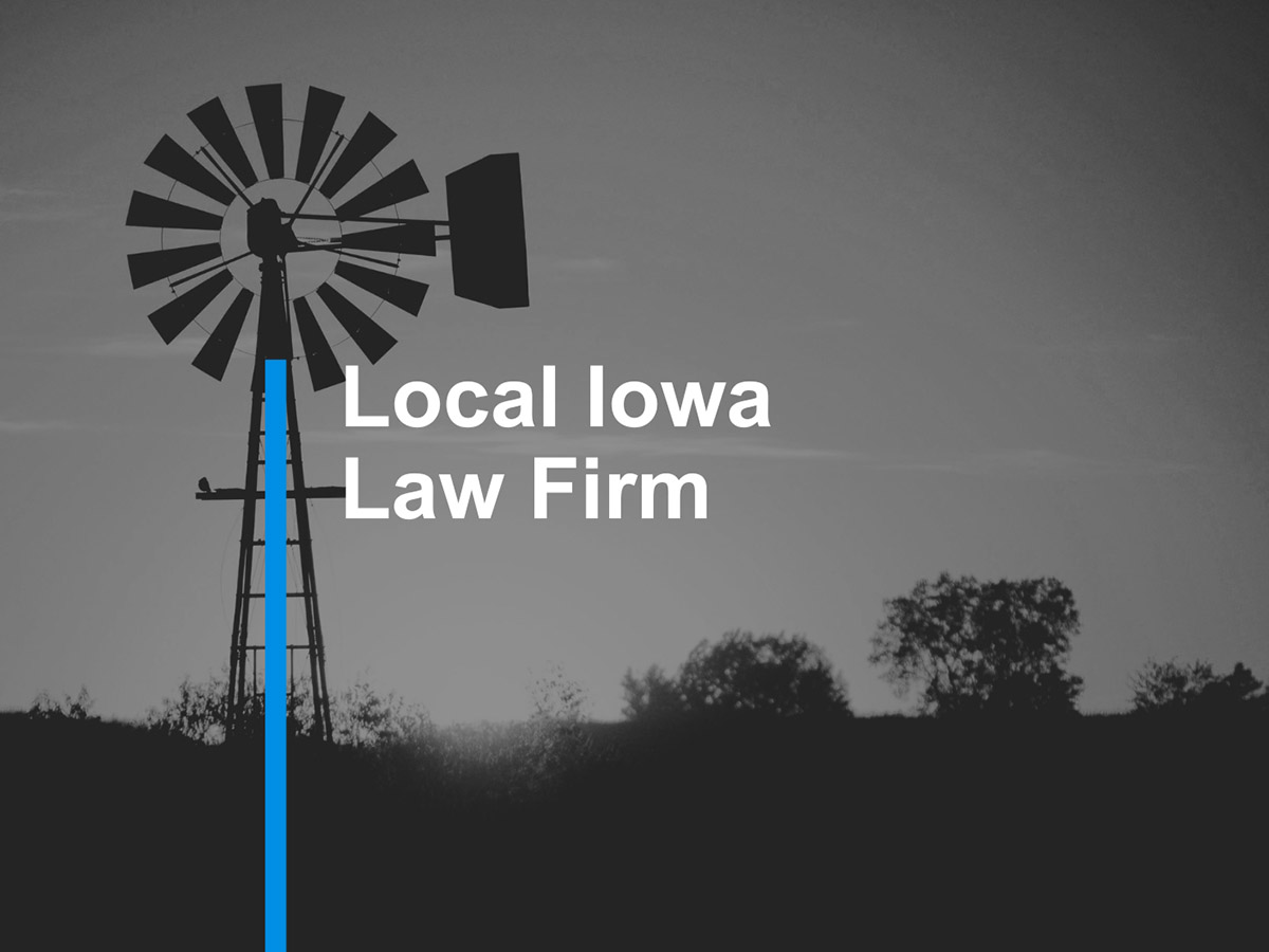 10. Local Iowa Law Firm